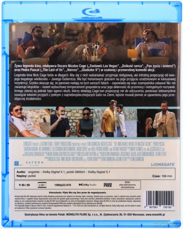 Nieznośny Ciężar Wielkiego Talentu [Blu-Ray]