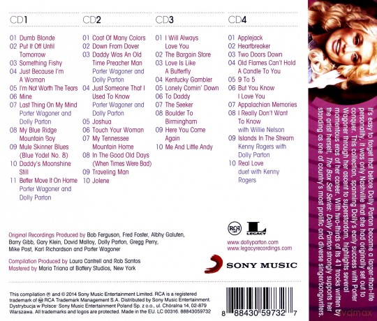 Dolly Parton: The Box Set Series [4CD]