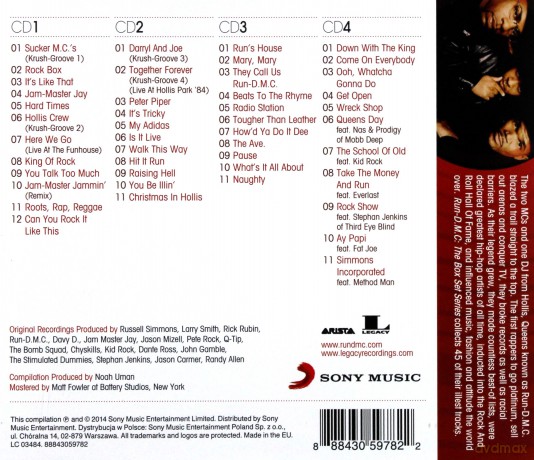 Run-Dmc: The Box Set Series [4CD]