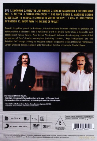 Yanni: Yanni Live At The Acropolis [DVD]