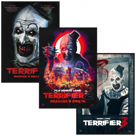 Terrifier 1-3 Kolekcja [BOX] [3DVD]