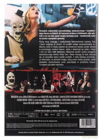 Terrifier (Masakra w Halloween) [DVD]