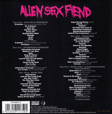 Alien Sex Fiend: The Classic Albums Vol. 3 [CD]
