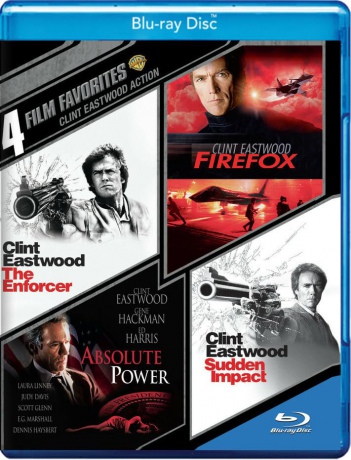 4 Film Favorites: Clint Eastwood Action: Firefox / Absolute Power / The Enforcer / Sudden Impact [4xBlu-Ray]