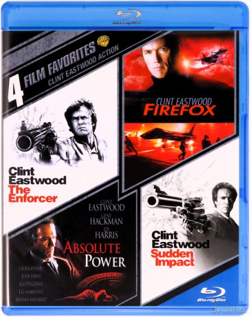 4 Film Favorites: Clint Eastwood Action: Firefox / Absolute Power / The Enforcer / Sudden Impact [4xBlu-Ray]