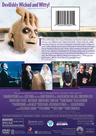 Addams Family Values (Rodzina Addamsów II) [Blu-Ray 4K]+[Blu-Ray]