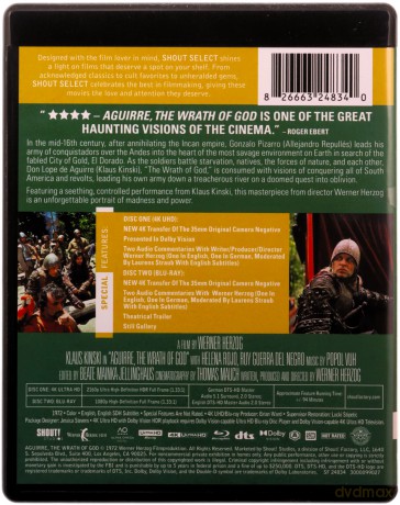 Aguirre, The Wrath Of God (Aguirre, gniew boży) [Blu-Ray 4K]+[Blu-Ray]