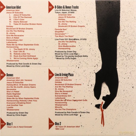 American Idiot (20th Anniversary Deluxe Edition) [2xBlu-Ray]+[4CD]
