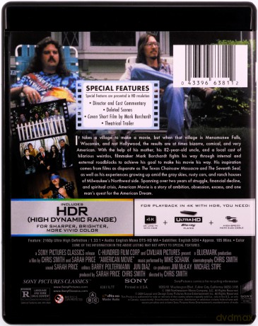 American Movie (Amerykański film: Jak powstawał Północny Zachód) [Blu-Ray 4K]