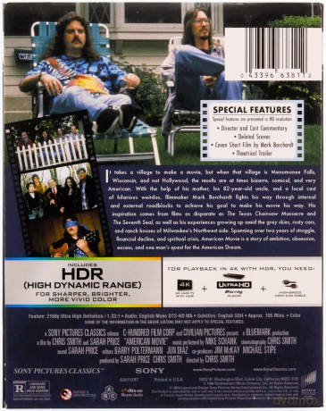 American Movie (Amerykański film: Jak powstawał Północny Zachód) [Blu-Ray 4K]