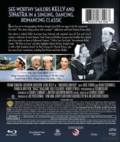 Anchors Aweigh (Podnieść kotwicę!) [Blu-Ray]