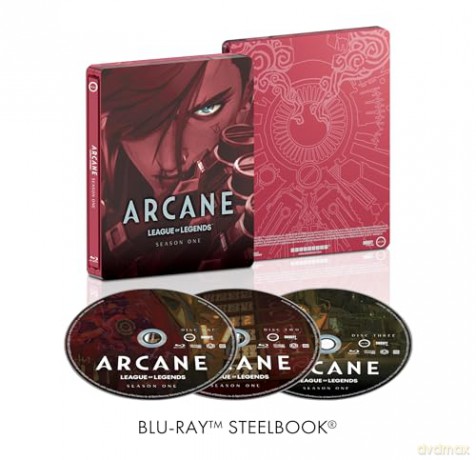 Arcane: League of Legends - Season One (Limited) (steelbook) [3xBlu-Ray]