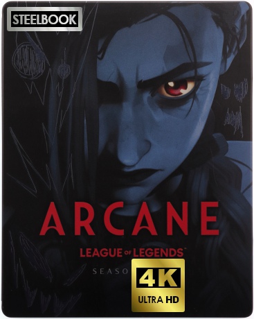 Arcane: League of Legends - Season 1 (steelbook) [2xBlu-Ray 4K]+[2xBlu-Ray]