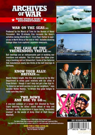 Archives of War: Rare World War II Documentaries, Volume 2 [DVD]