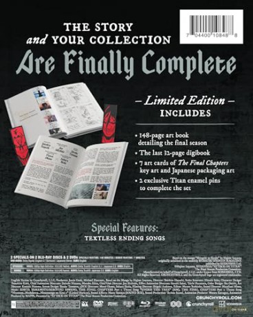 Attack on Titan - Final Season - THE FINAL CHAPTERS (Part 3) - LE [DVD]