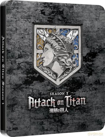 Attack on Titan Season 1 Complete (Atak Tytanów) (steelbook) [4xBlu-Ray]