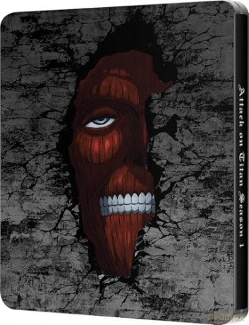 Attack on Titan Season 1 Complete (Atak Tytanów) (steelbook) [4xBlu-Ray]