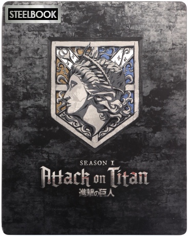 Attack on Titan Season 1 Complete (Atak Tytanów) (steelbook) [4xBlu-Ray]