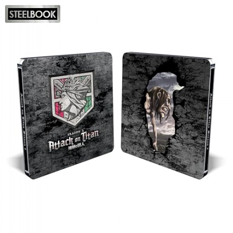 Attack on Titan Season 2 Complete (Atak Tytanów) (steelbook) [2xBlu-Ray]