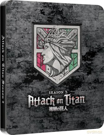 Attack on Titan Season 2 Complete (Atak Tytanów) (steelbook) [2xBlu-Ray]