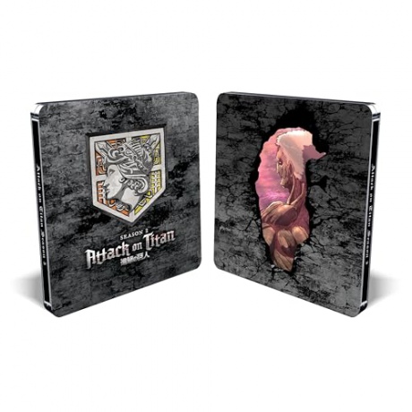 Attack on Titan Season 3 Complete (Atak Tytanów) (steelbook) [4xBlu-Ray]