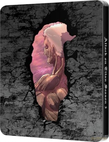 Attack on Titan Season 3 Complete (Atak Tytanów) (steelbook) [4xBlu-Ray]