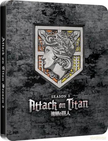 Attack on Titan Season 3 Complete (Atak Tytanów) (steelbook) [4xBlu-Ray]