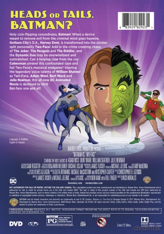 Batman VS. Two-Face [DVD]
