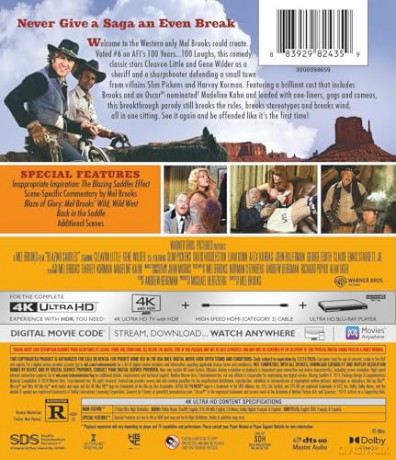 Blazing Saddles (Płonące siodła) [Blu-Ray 4K]