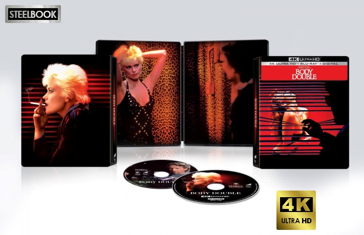 Body Double (Świadek mimo woli) (steelbook) [Blu-Ray 4K]+[Blu-Ray]