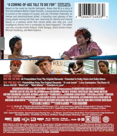 Bones and All (Do ostatniej kości) [Blu-Ray 4K]+[Blu-Ray]