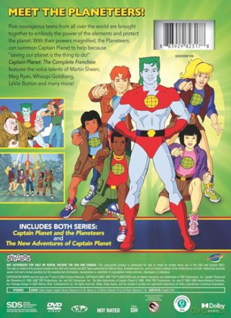 Captain Planet: The Complete Franchise (DVD) [DVD]