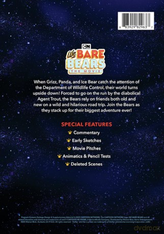 Cartoon Network: We Bare Bears Movie [DVD]