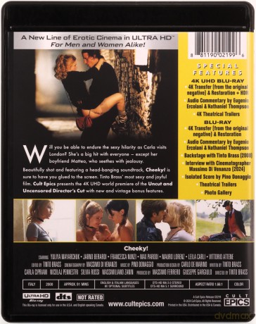 Cheeky! (Przekroczyć granice) [Blu-Ray 4K]+[Blu-Ray]