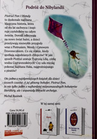 Piotruś Pan i Wendy - J.M. Barrie [KSIĄŻKA]