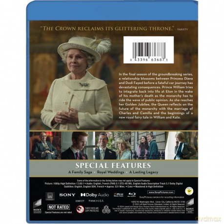 Crown, The season 6 [4xBlu-Ray]