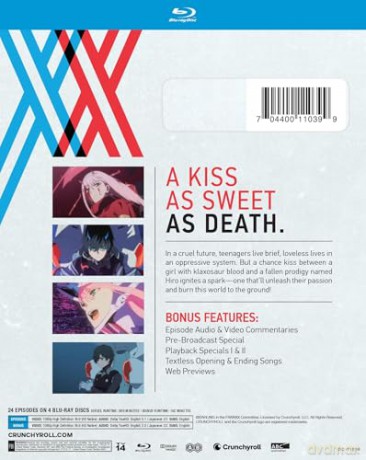 DARLING in the FRANXX The Complete Series [4xBlu-Ray]