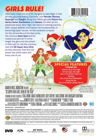 DC Super Hero Girls: Hero of the Year [DVD]