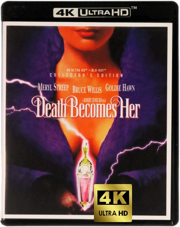 Death Becomes Her (Ze śmiercią jej do twarzy) [Blu-Ray 4K]+[Blu-Ray]