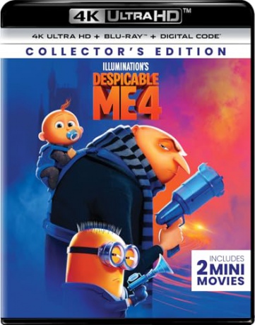 Despicable Me 4 (Gru i Minionki: Pod przykrywką) [Blu-Ray 4K]+[Blu-Ray]