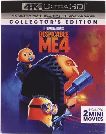 Despicable Me 4 (Gru i Minionki: Pod przykrywką) [Blu-Ray 4K]+[Blu-Ray]