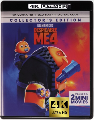 Despicable Me 4 (Gru i Minionki: Pod przykrywką) [Blu-Ray 4K]+[Blu-Ray]