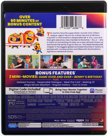 Despicable Me 4 (Gru i Minionki: Pod przykrywką) [Blu-Ray 4K]+[Blu-Ray]