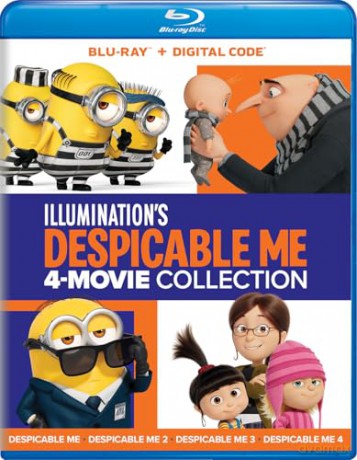 Despicable Me, 4-Movie Collection [4xBlu-Ray]