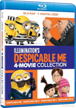 Despicable Me, 4-Movie Collection [4xBlu-Ray]