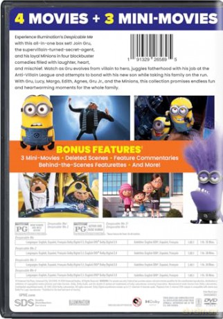 Despicable Me 4-Movie Collection (DVD) [DVD]