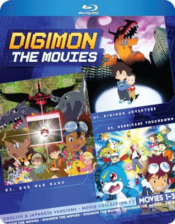Digimon The Movies 1-3 Collection [Blu-Ray]