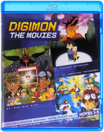 Digimon The Movies 1-3 Collection [Blu-Ray]