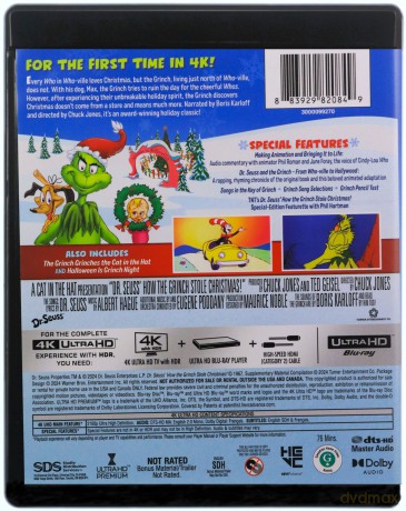 Dr. Seuss' How the Grinch Stole Christmas! (Jak Grinch ukradł święta) [Blu-Ray 4K]