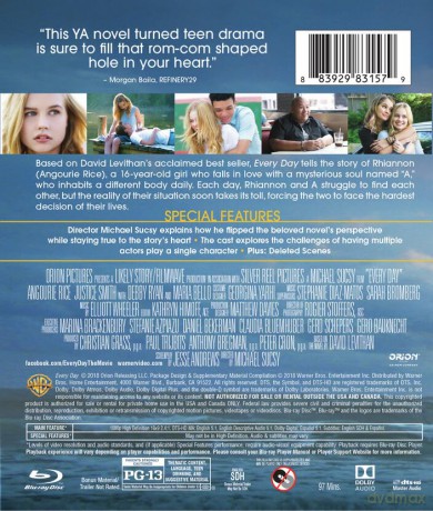 Every Day (Każdego dnia) [Blu-Ray]